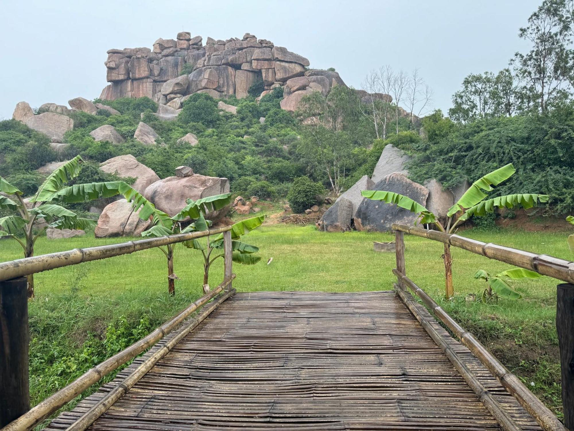 Hill Stone View Hampi Hotel Luaran gambar