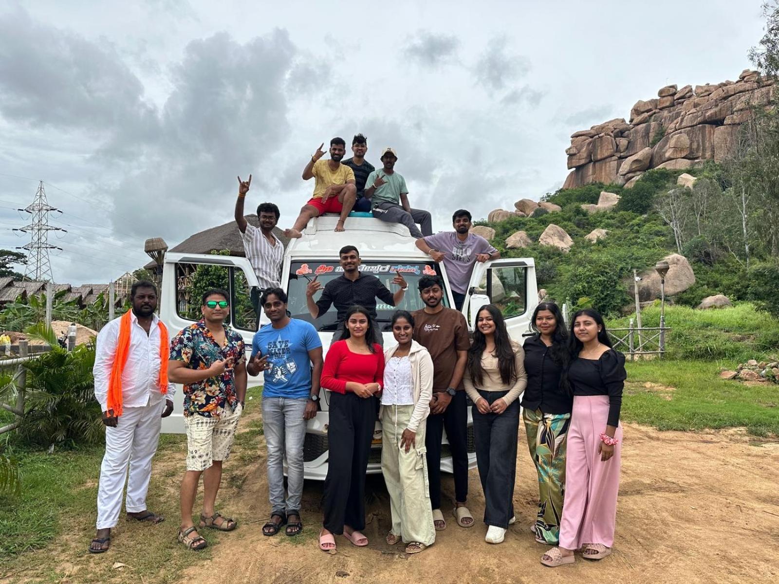 Hill Stone View Hampi Hotel Luaran gambar