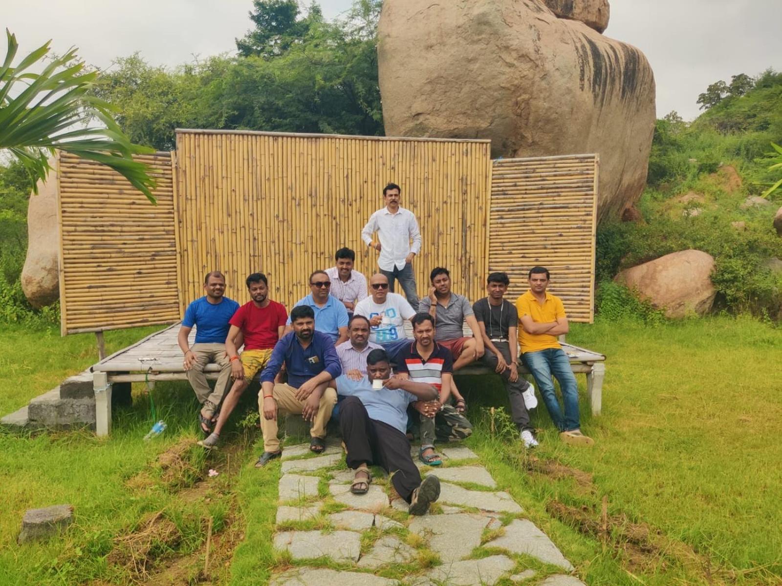 Hill Stone View Hampi Hotel Luaran gambar